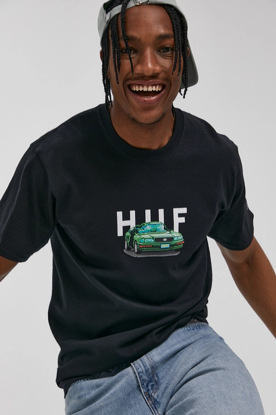 czarny HUF T-shirt