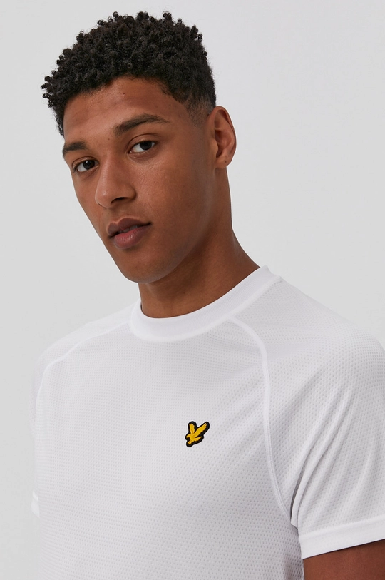 biela Tričko Lyle & Scott