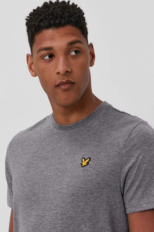 szary Lyle & Scott T-shirt