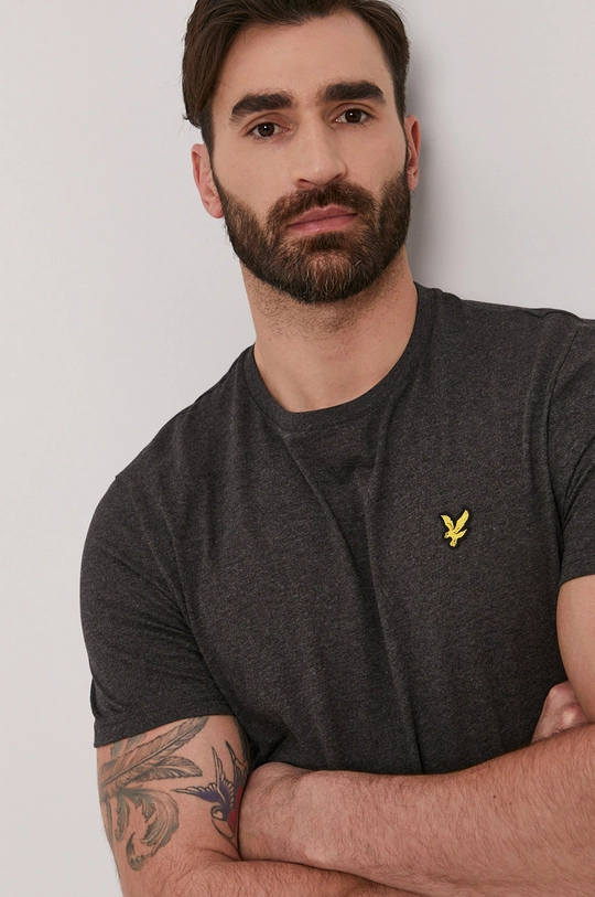 sivá Tričko Lyle & Scott