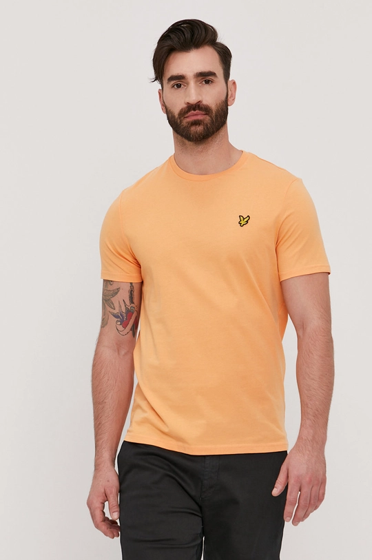 pomarańczowy Lyle & Scott T-shirt