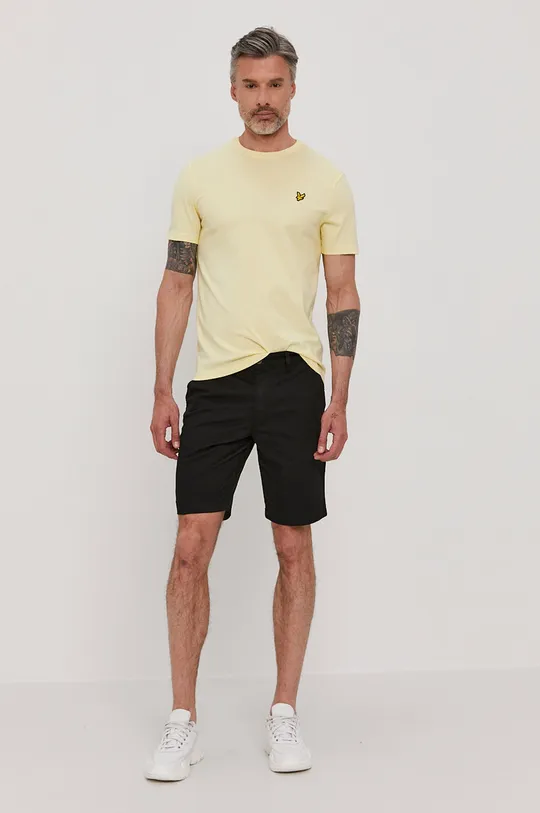 Lyle & Scott T-shirt żółty