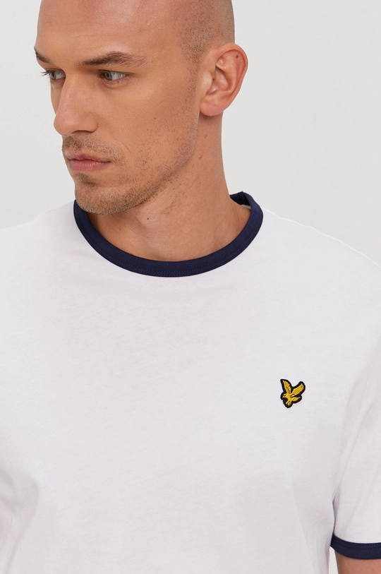 biela Tričko Lyle & Scott