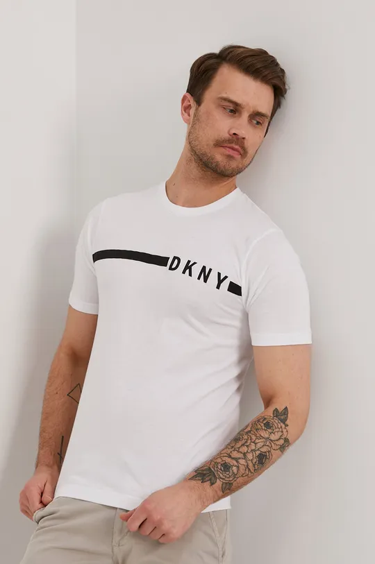 czarny Dkny T-shirt (3-pack) N5.6739 Męski
