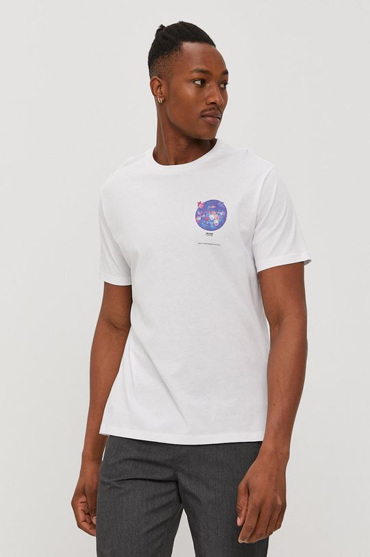 biały Levi's T-shirt Męski