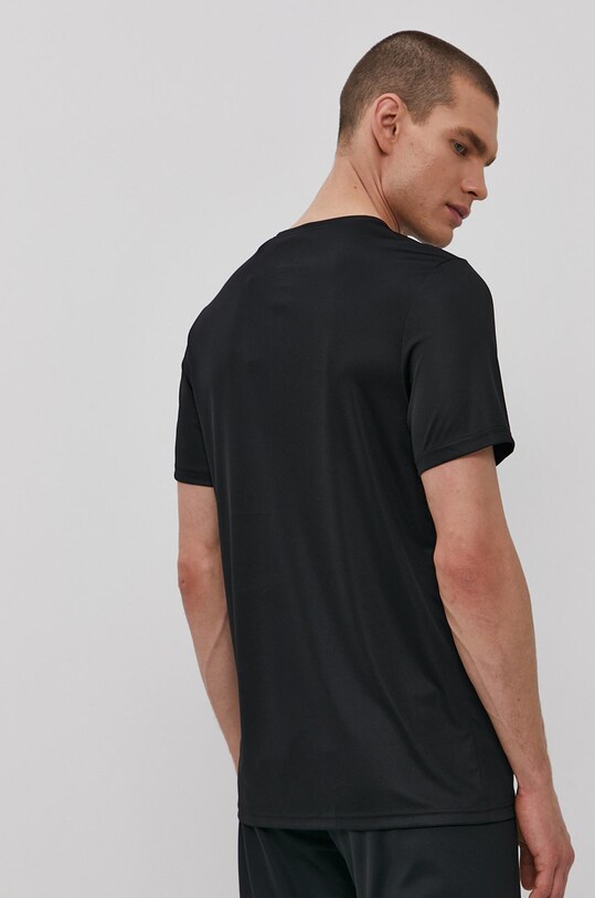 Reebok T-shirt GL3183, męski kolor czarny z nadrukiem | Answear.com