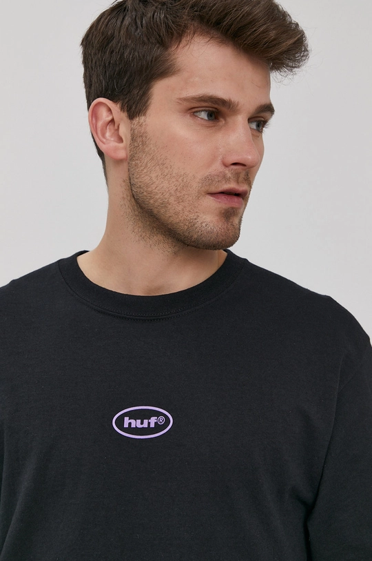 fekete HUF t-shirt