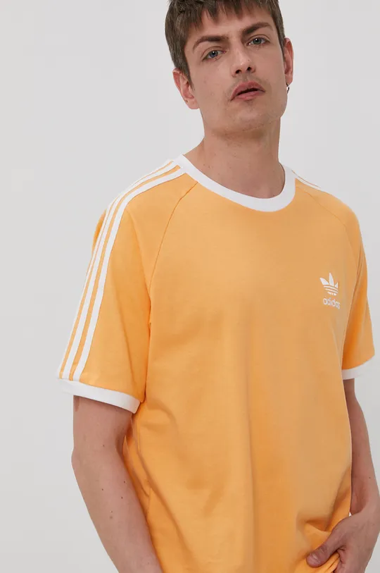 oranžová Tričko adidas Originals GN3498