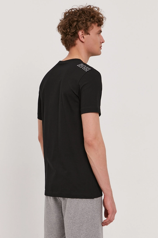 Boss T-shirt bawełniany Athleisure 50245195 100 % Bawełna