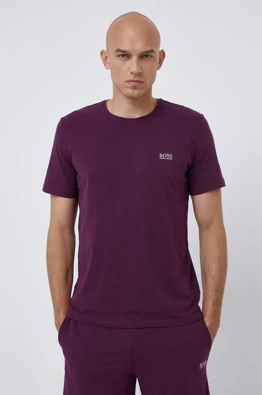 fioletowy Boss T-shirt 50381904