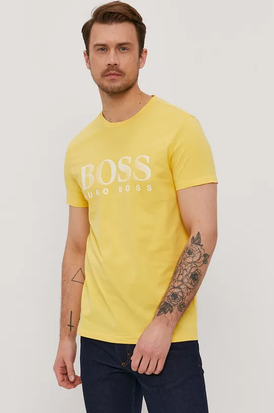 żółty Boss T-shirt 50407774