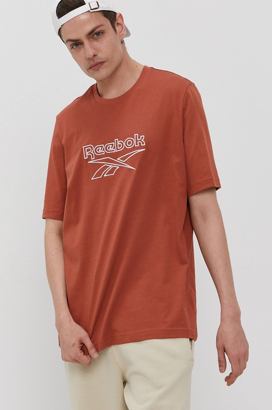 pomarańczowy Reebok Classic T-shirt GU3888 Męski