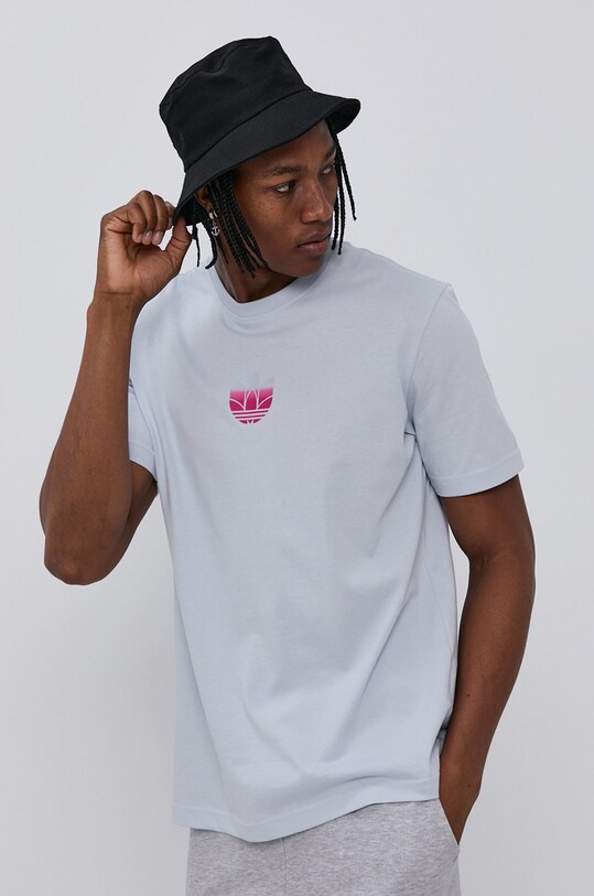 adidas Originals T-shirt bawełniany GN3540, z nadrukiem | Answear.com
