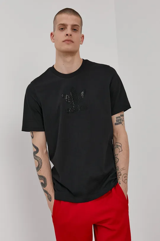 czarny adidas Originals T-shirt GN3646 Męski