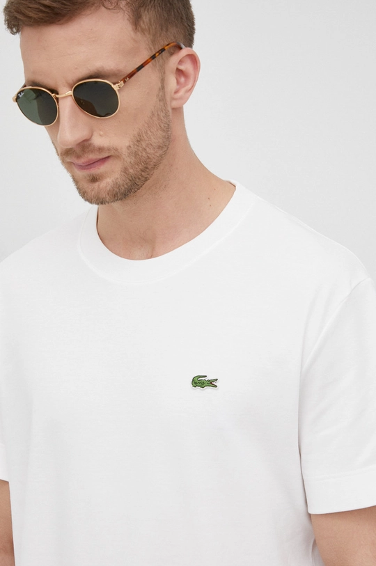 Хлопковая футболка Lacoste