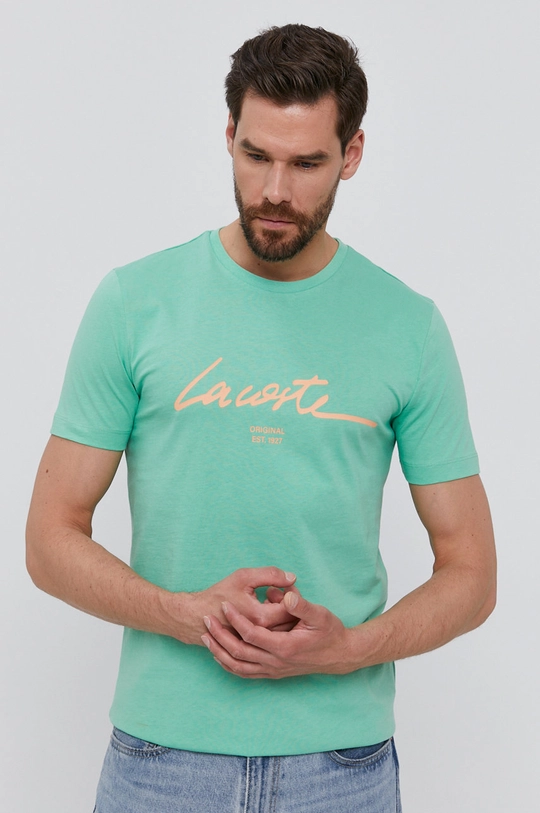 zöld Lacoste t-shirt Férfi