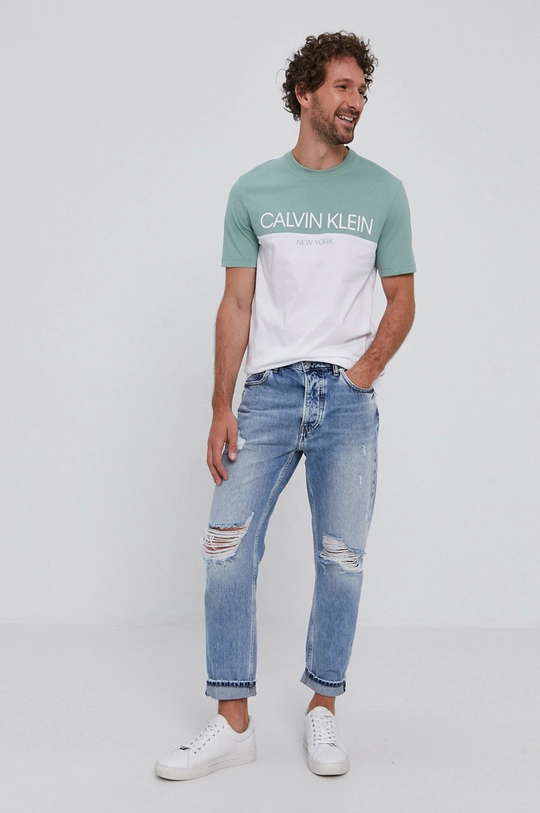 Calvin Klein T-shirt biały