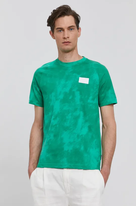 zielony Calvin Klein T-shirt Męski