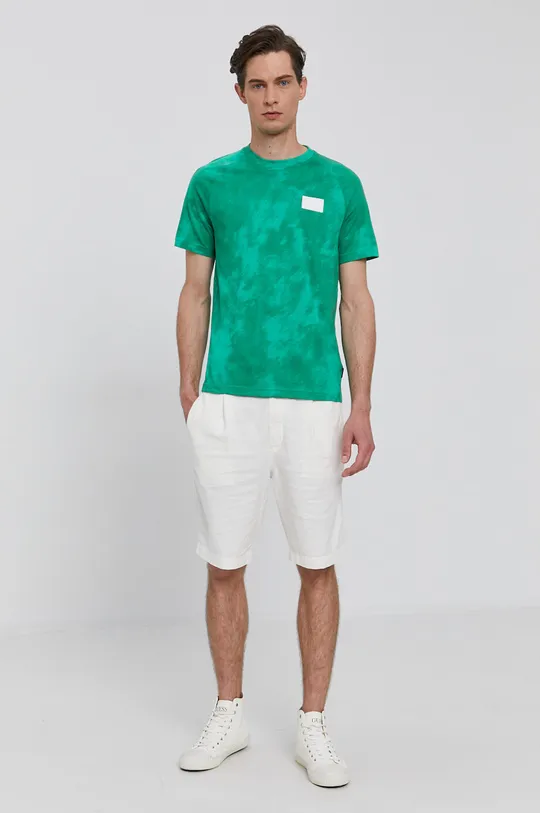 Calvin Klein T-shirt zielony
