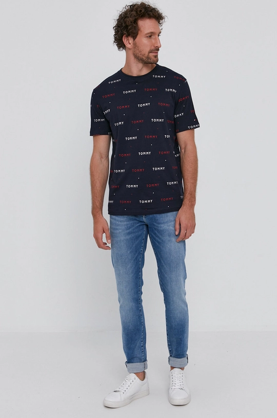 Tommy Hilfiger T-shirt granatowy