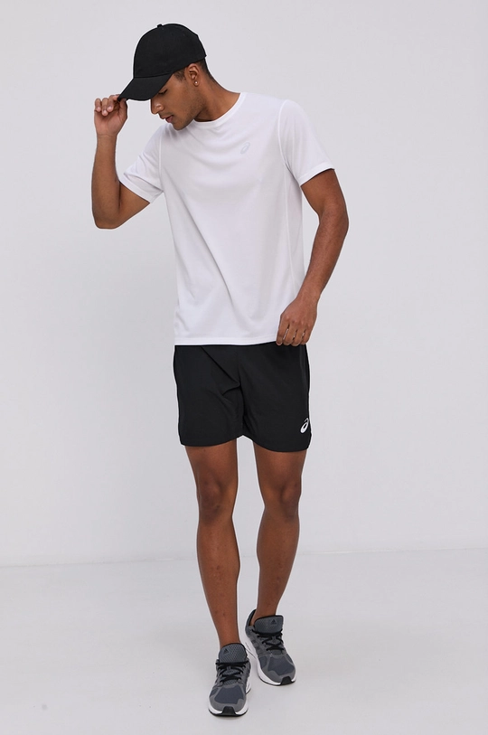 Asics T-shirt biały