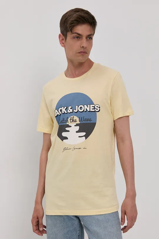 żółty Jack & Jones T-shirt