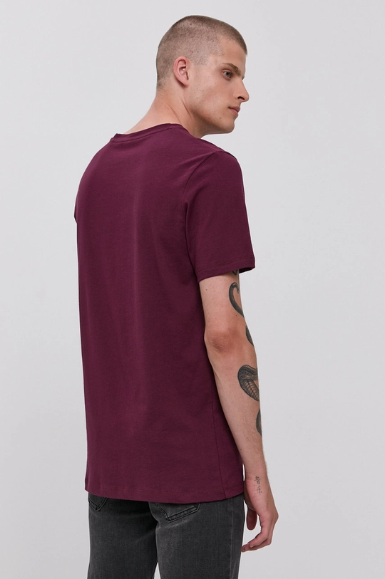 Premium by Jack&Jones T-shirt bawełniany fioletowy