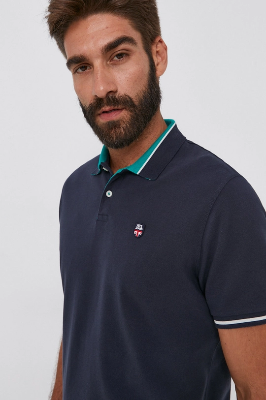 granatowy Pepe Jeans Polo Terence