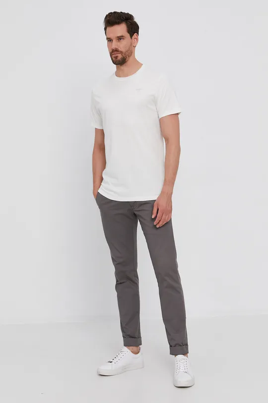Pepe Jeans T-shirt bawełniany Albert biały