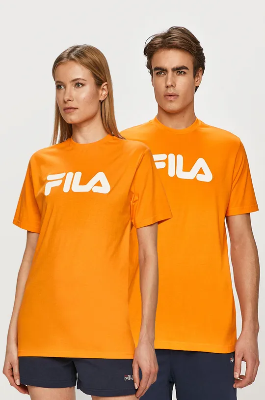 oranžová Fila - Tričko Unisex