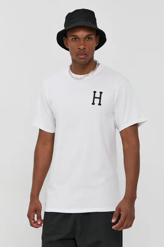 HUF T-shirt bawełniany 100 % Bawełna