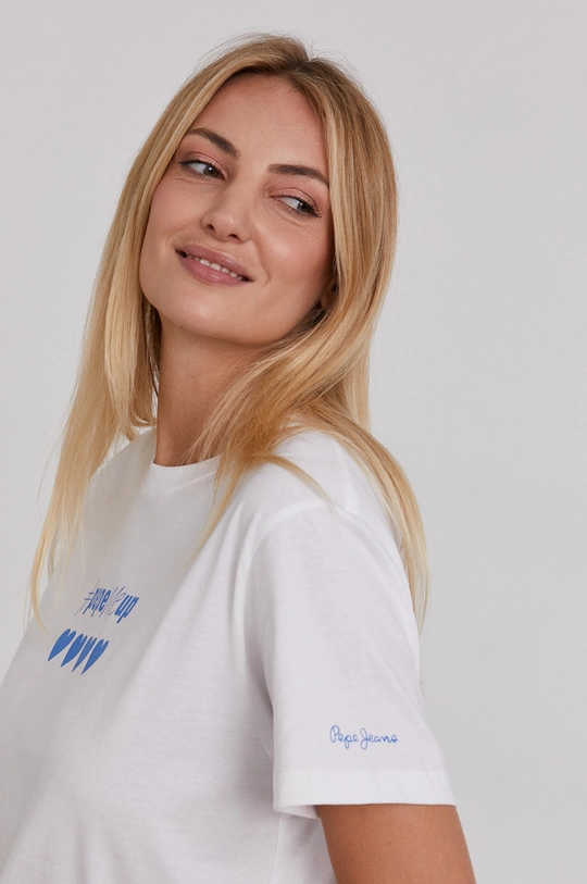 Pepe Jeans T-shirt bawełniany Pepemeup Unisex