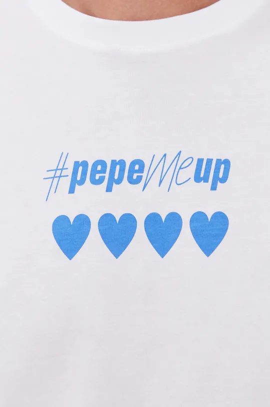 Pepe Jeans T-shirt bawełniany Pepemeup