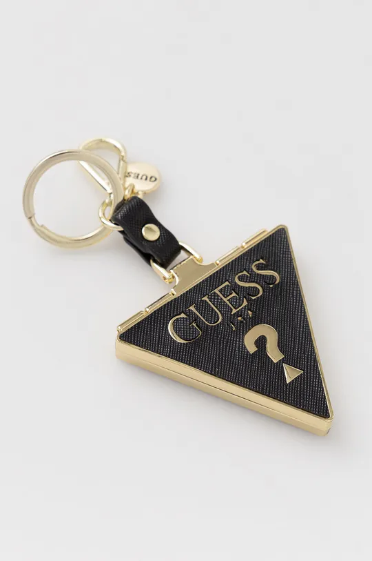 Μπρελόκ με καθρέφτη Guess μαύρο