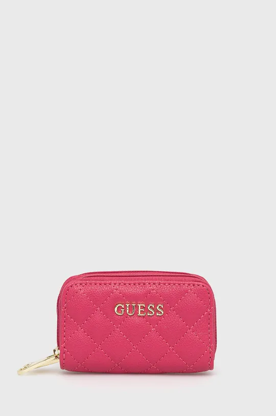 różowy Guess portfel Damski
