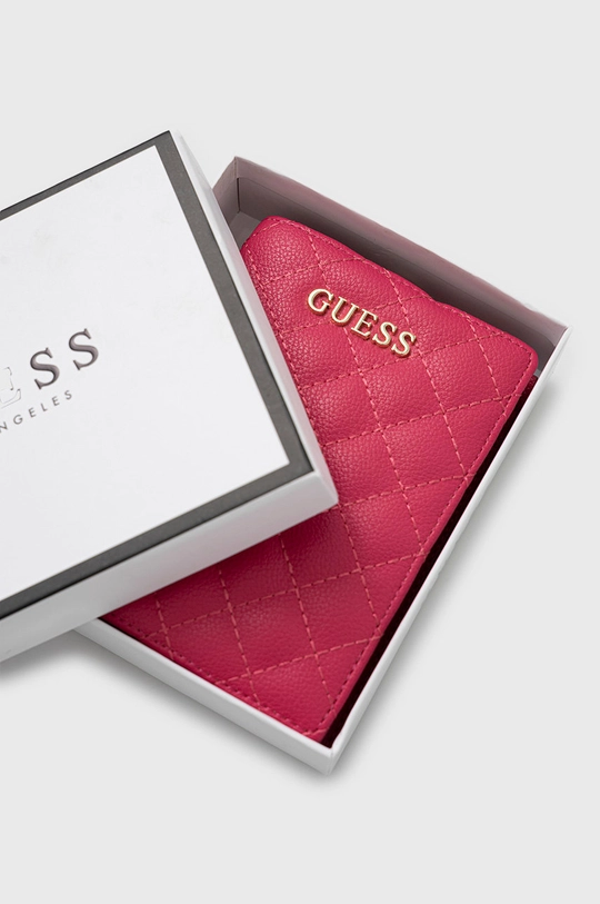 рожевий Чохол на банківські карти Guess