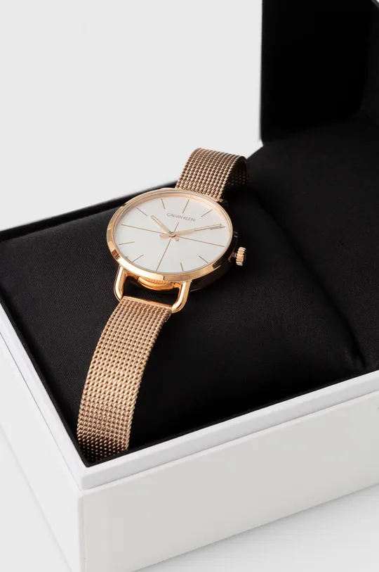 Ρολόι Calvin Klein  Ανοξείδωτο χάλυβα, Ορυκτό γυαλί