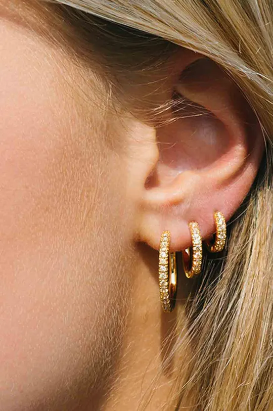 Σκουλαρίκια Sif Jakobs Jewellery χρυσαφί