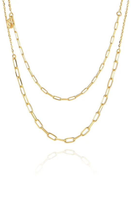 χρυσαφί Sif Jakobs Jewellery - Κολιέ Due Chain Γυναικεία