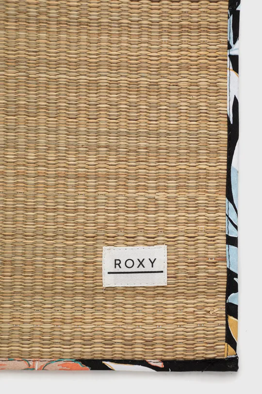 Roxy mata plażowa Materiał tekstylny, Słoma