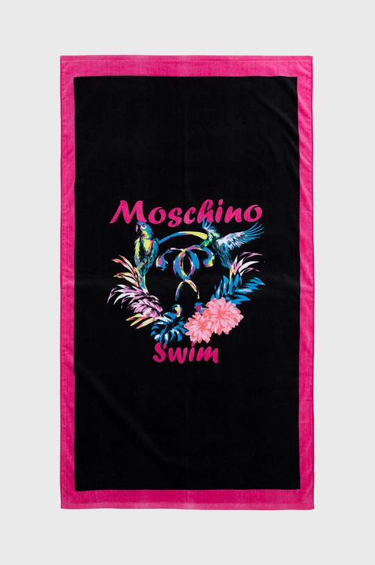 czarny Moschino Underwear ręcznik Damski