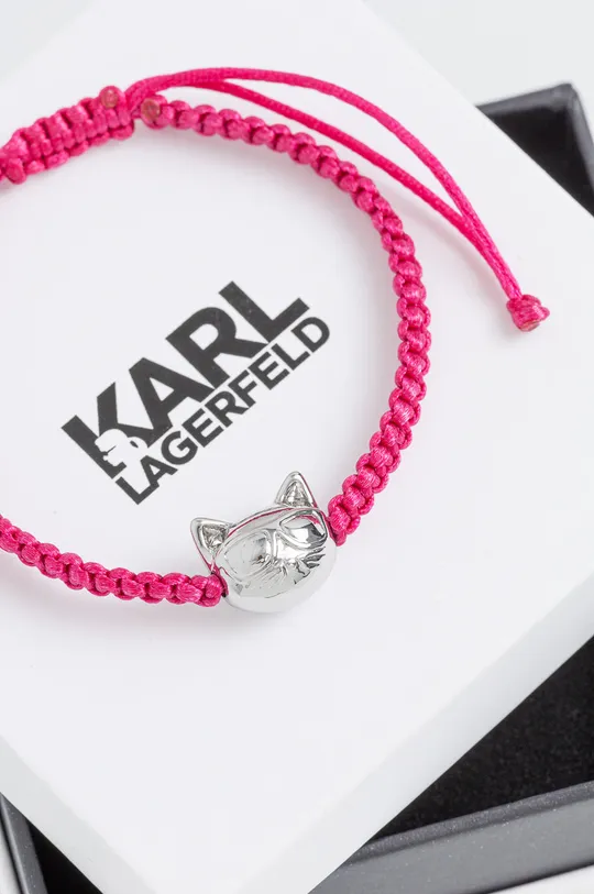 Βραχιόλι Karl Lagerfeld ροζ