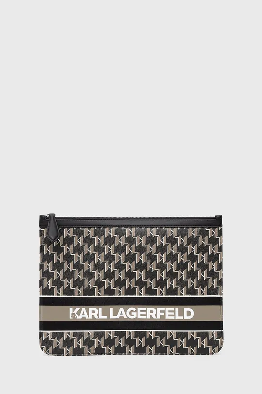 čierna Listová kabelka Karl Lagerfeld Dámsky