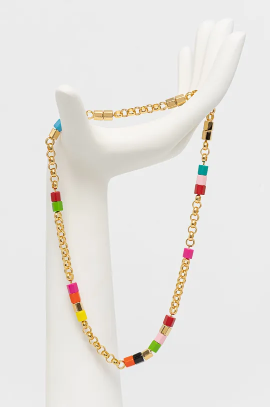 χρυσαφί Κολιέ Kat Maconie Prism Stud Bead Short Necklace Γυναικεία