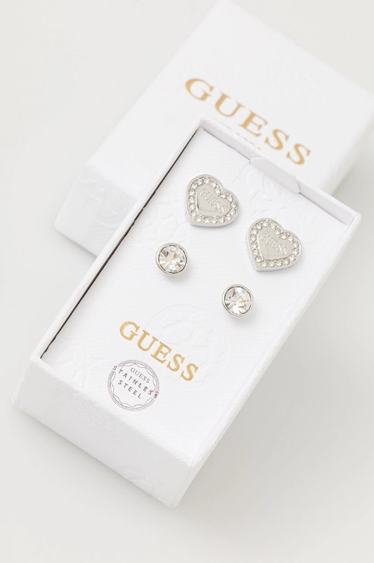 Guess kolczyki (2-pack) 100 % Stal nierdzewna