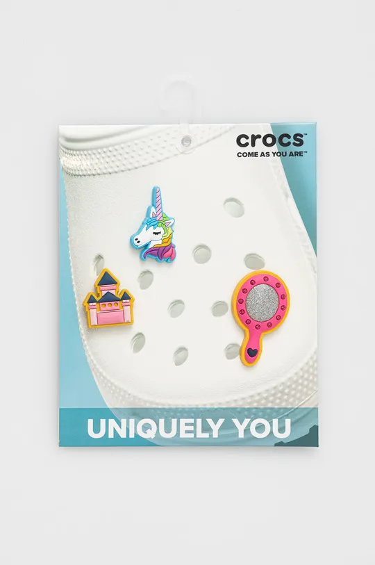πολύχρωμο Κουμπιά για παιδικά παπούτσια Crocs Για κορίτσια