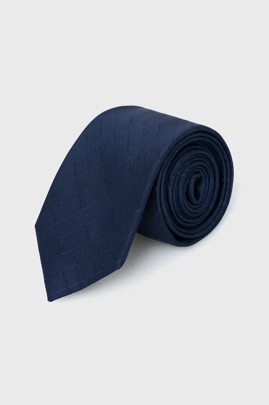 σκούρο μπλε Γραβάτα σε μείγμα μεταξιού Calvin Klein Ανδρικά
