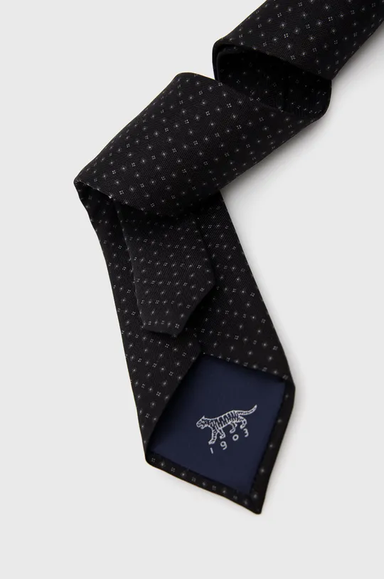 Tiger Of Sweden svilena kravata črna