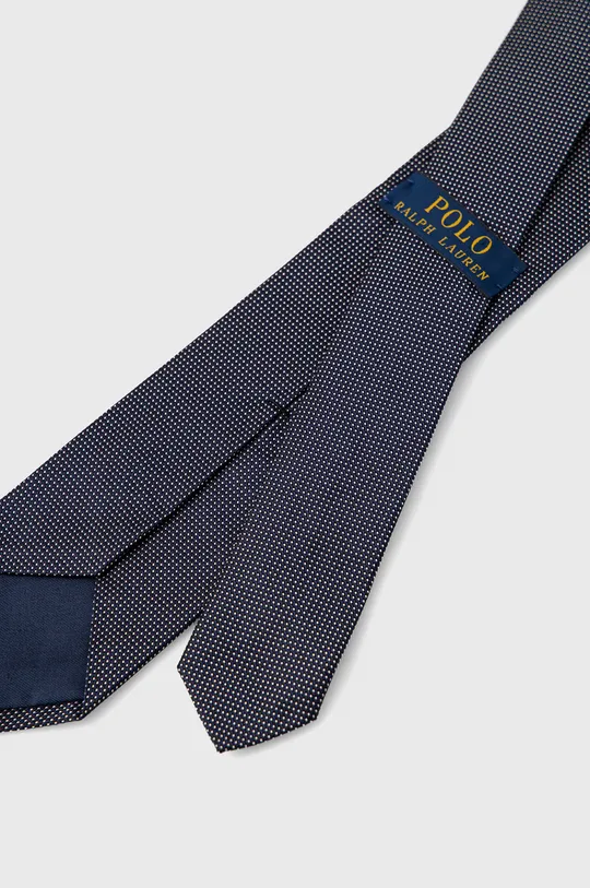 Hodvábna kravata Polo Ralph Lauren tmavomodrá