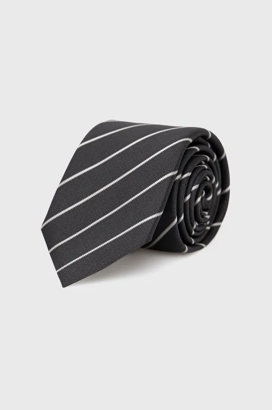 γκρί Boss Μεταξωτή γραβάτα Ανδρικά